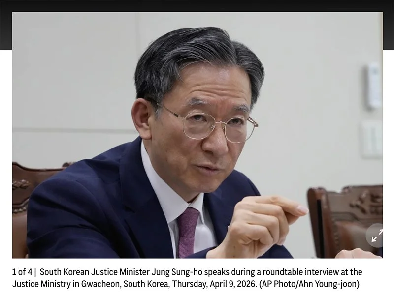 My Official Response to South Korea's Justice Minister Jung Sung-ho