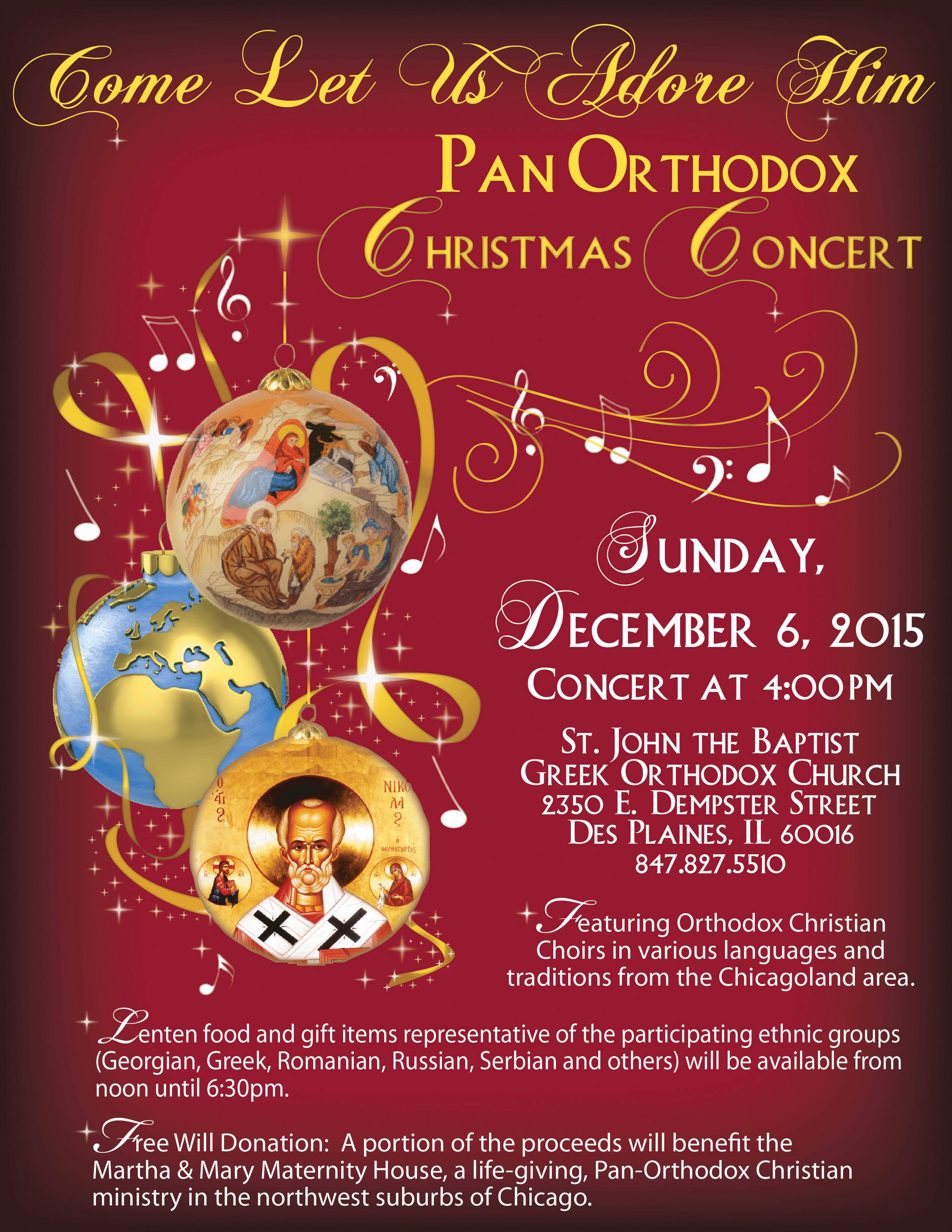 Come Let Us Adore Him: Pan Orthodox Christmas Concert