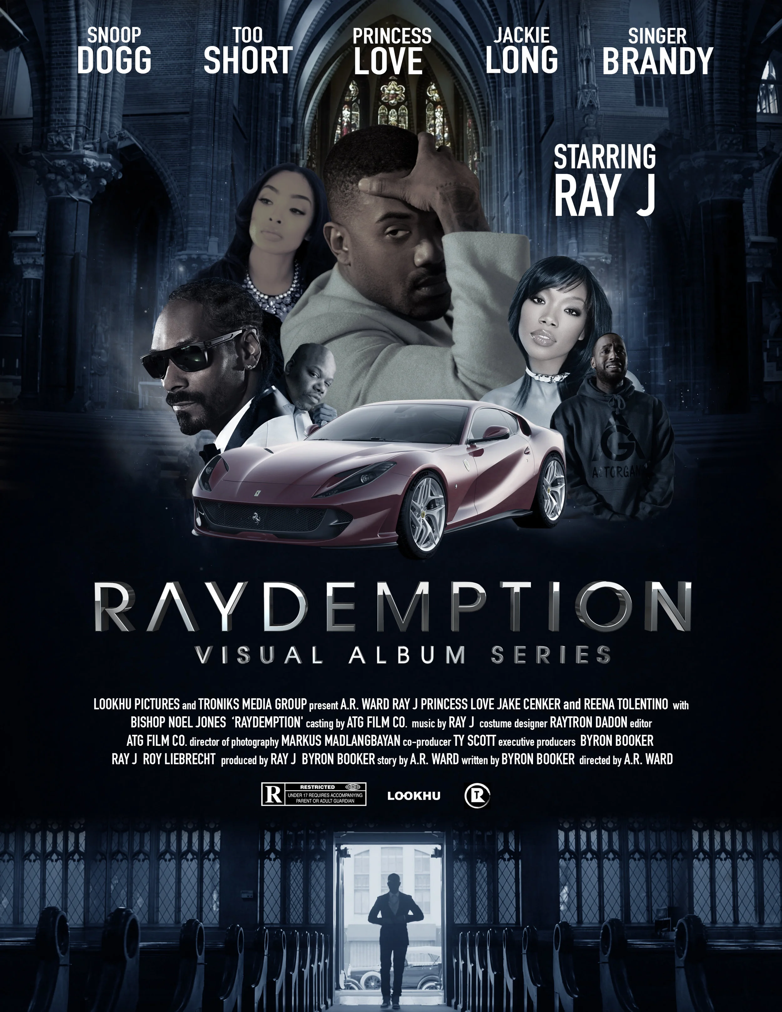 I designed a Movie poster for the Ray J visual album film of which I was the Director of Photography. 