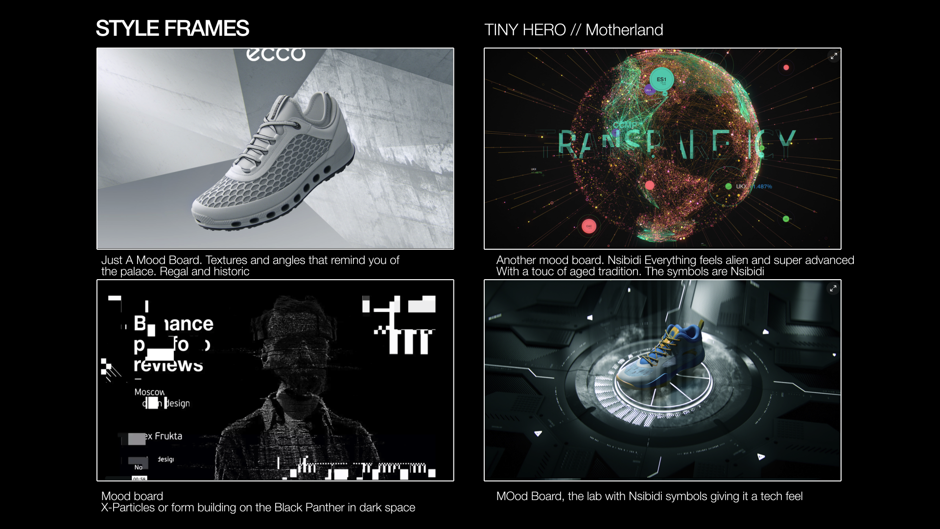 The work included creating tons of assets designed after aspects of the architecture or costuming from the movie. I had to recreate the suit and rig it as well as create a few fonts with the symbols in the movie. Below are some examples