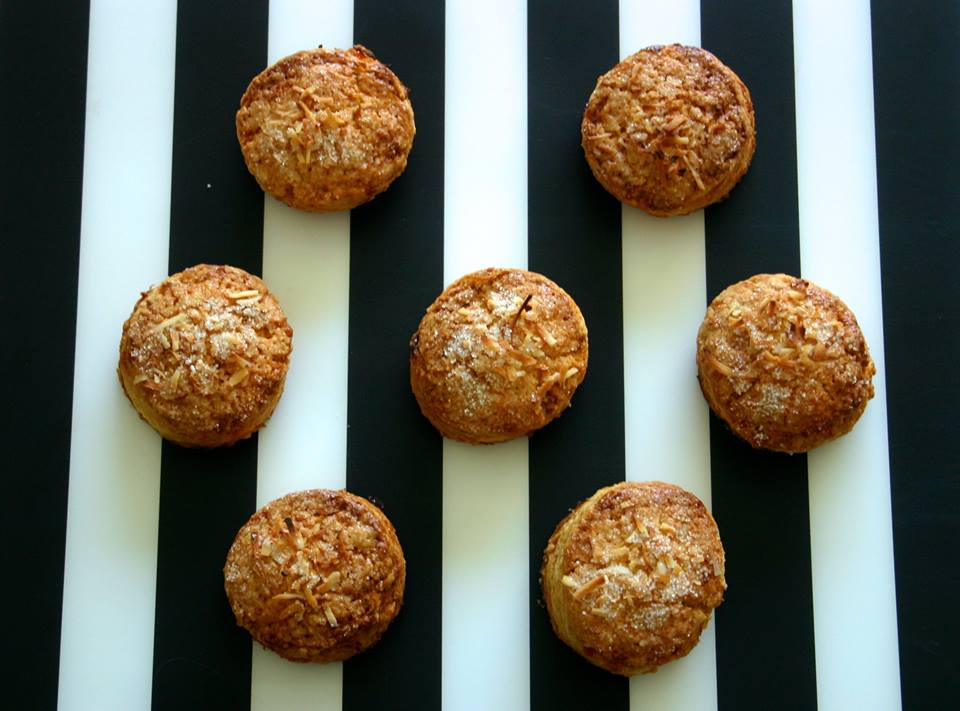 Mandarin Orange & Coconut Flake Scone