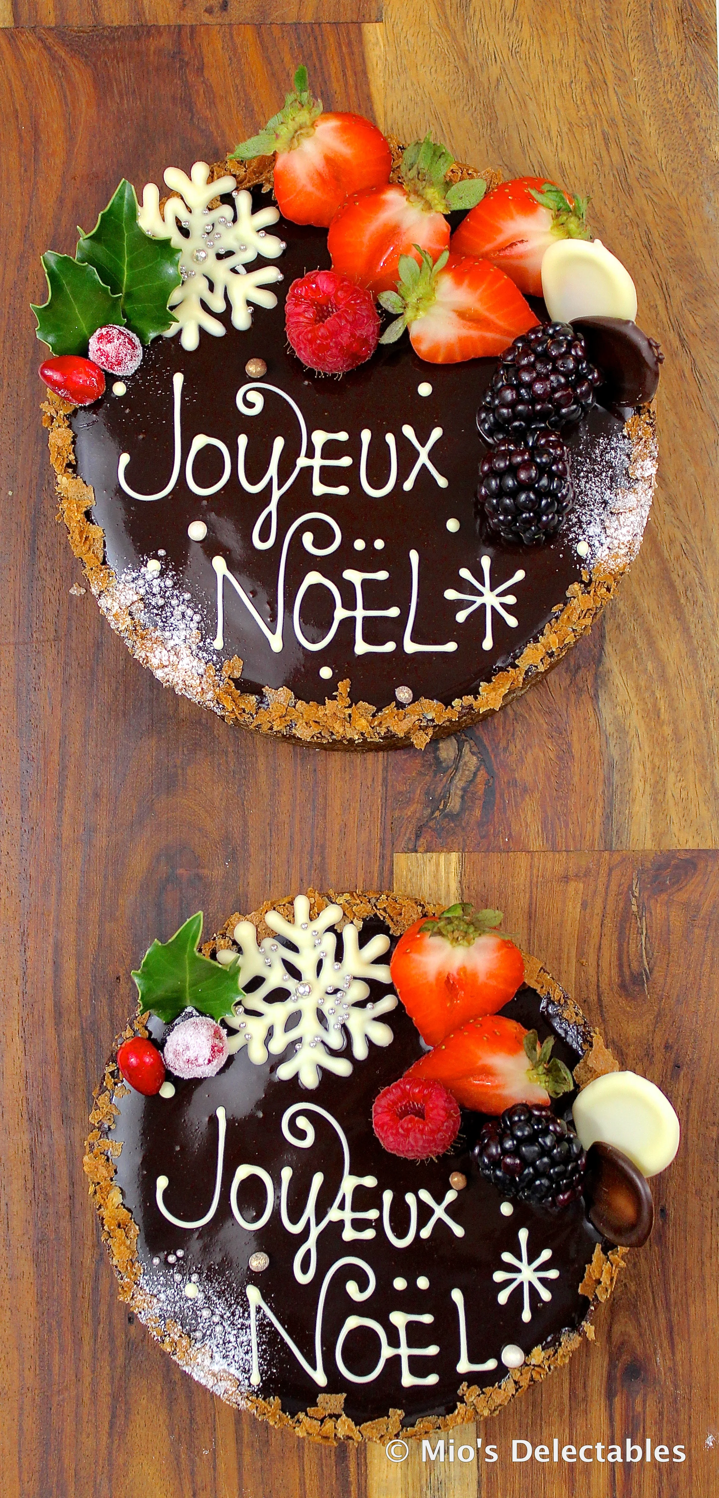 *Tarte Fine au Chocolat w/ Shiba Wichern Cellars Red Wine & Cranberry Confiture 5.5" $28 6.5" $35 https://www.miosdelectables.com/christmas-cake-preorder/ktofzon8omct6vbpvey80x5blp4fgq