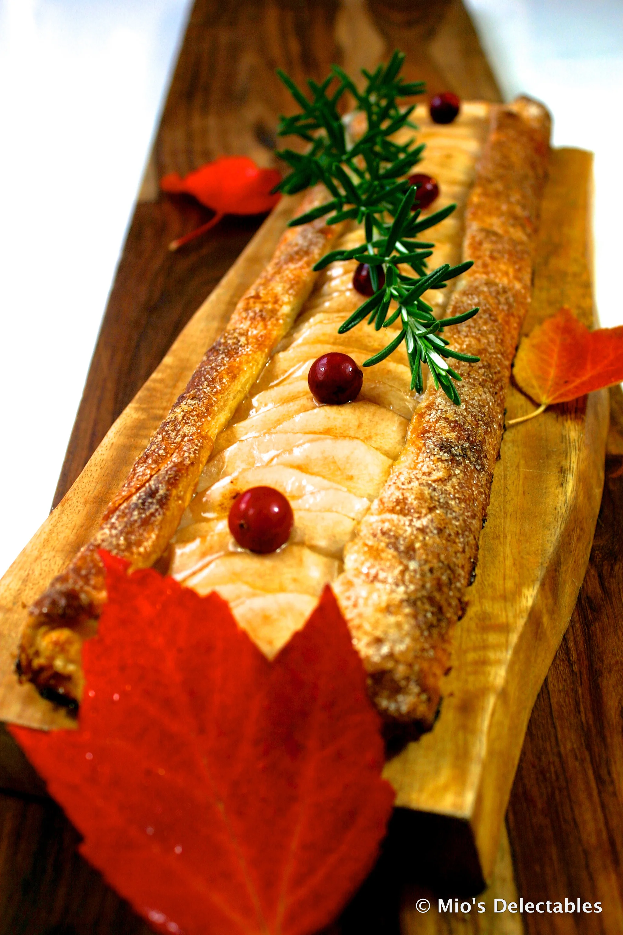 *TAYLOR'S GOLD PEAR GALETTE W/ PEAR WHITE WINE CONFITURE $22.50 https://www.miosdelectables.com/christmas-cake-preorder/taylors-gold-pear-galette-w-pear-white-wine-confiture