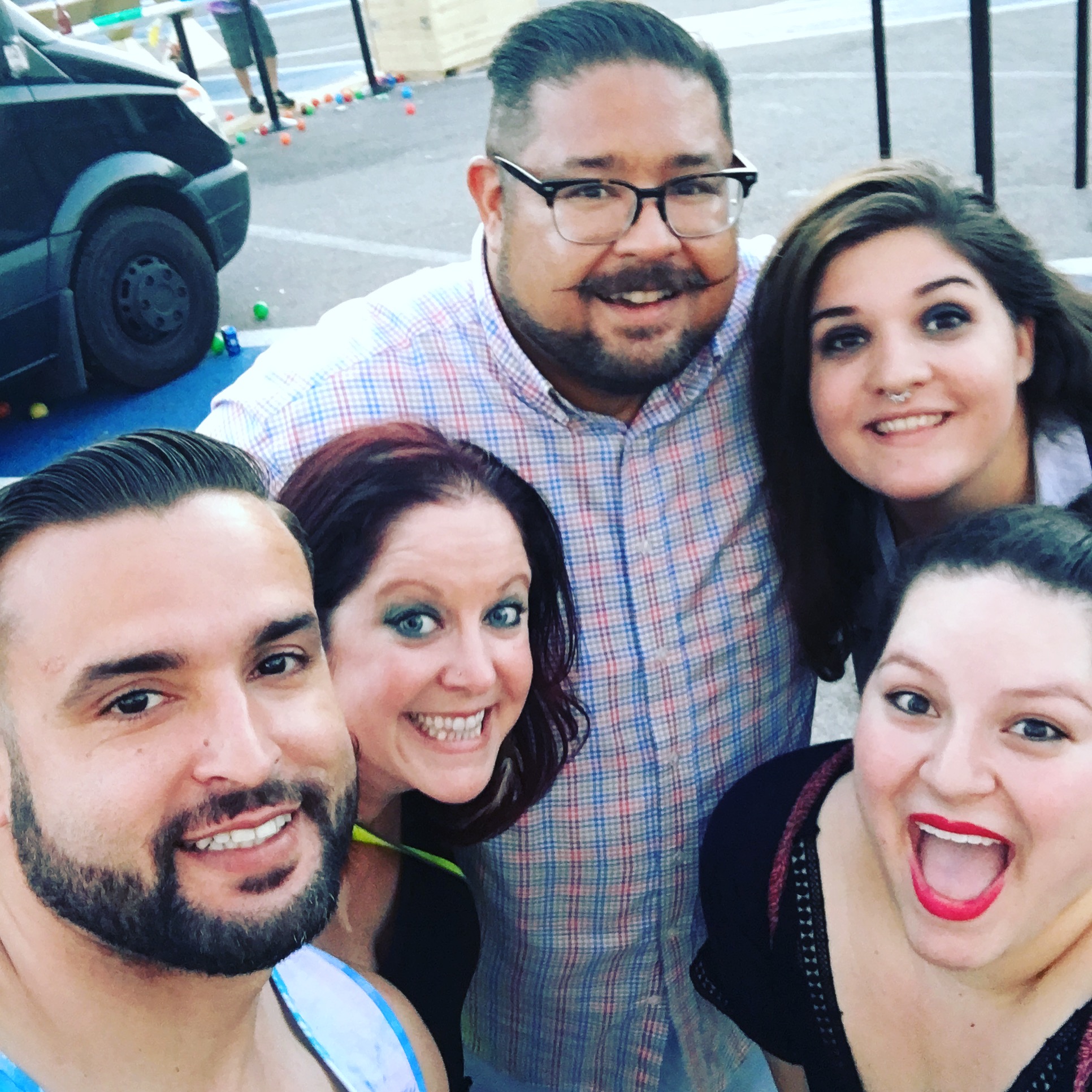 My family and I at the end of Day 2 of EDC 2016