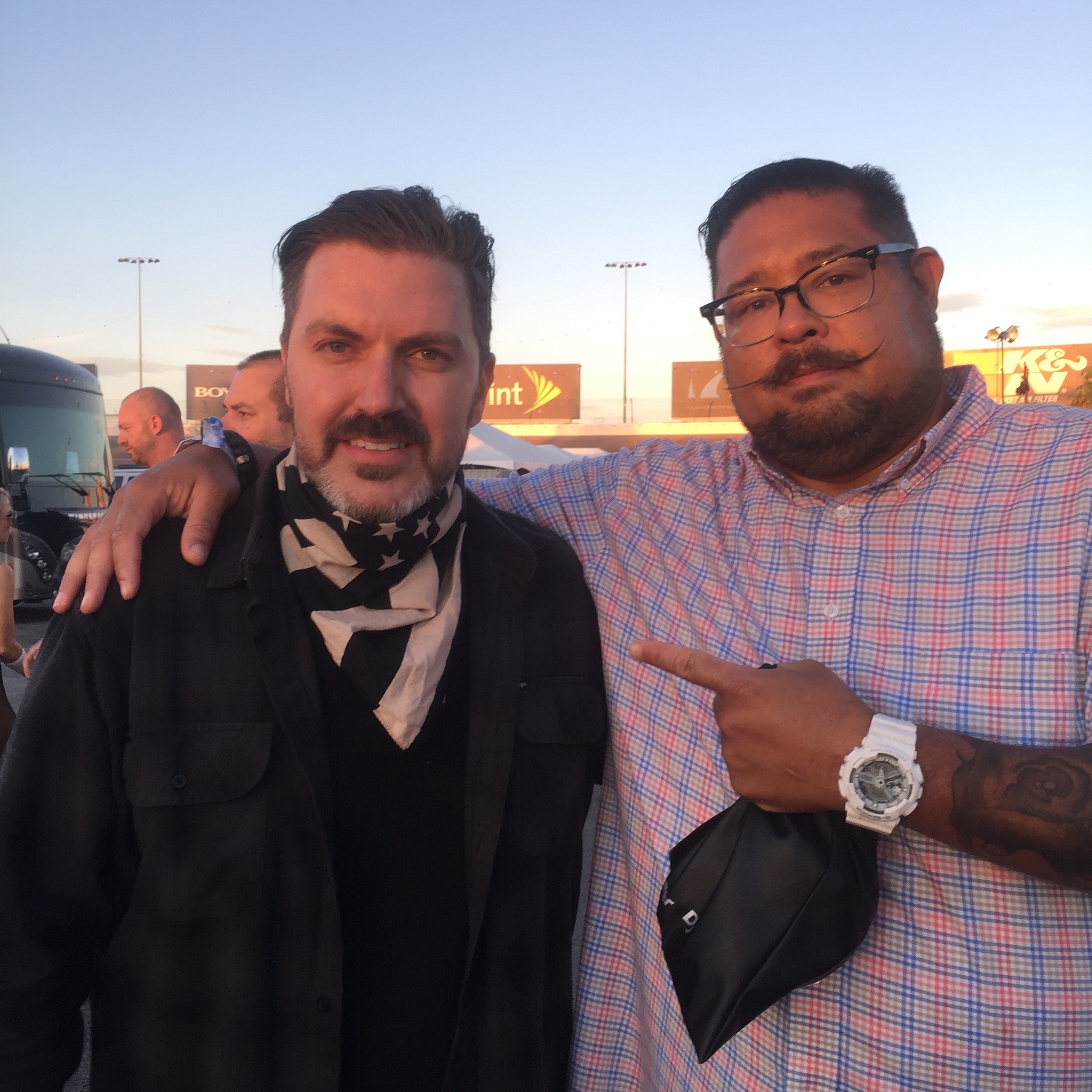 Ran into the main man himself Pasquale at the end of Saturday at EDC