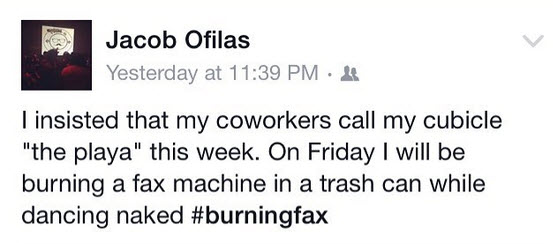 The post that started it all.
