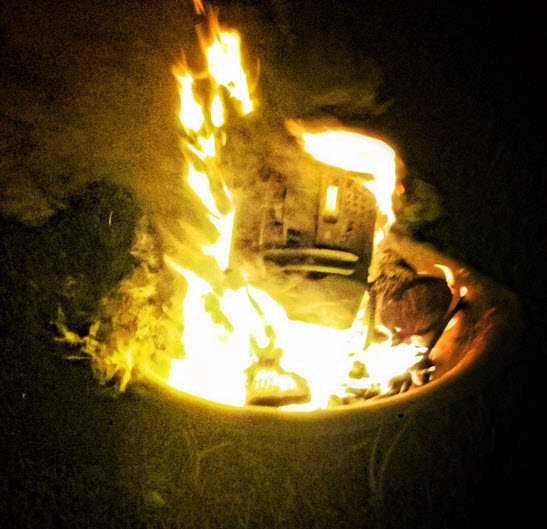 The original Burning Fax.