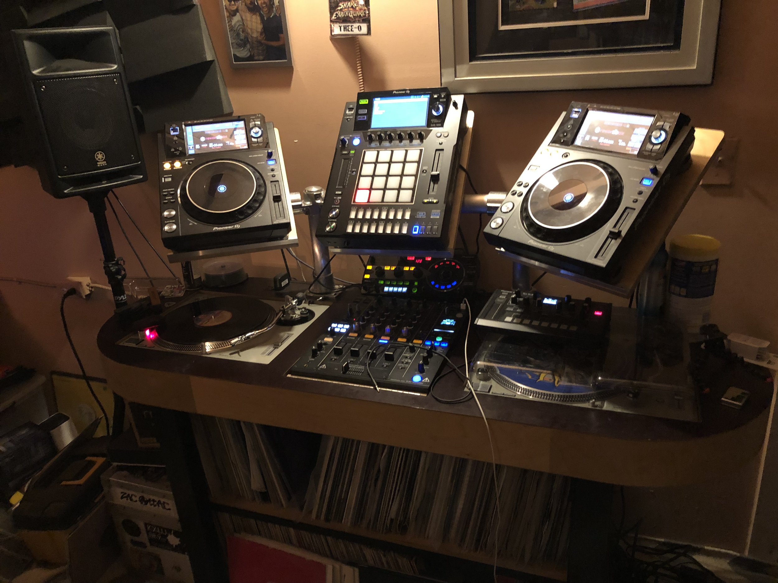 My Studio DJ Rig, AKA The Beast!