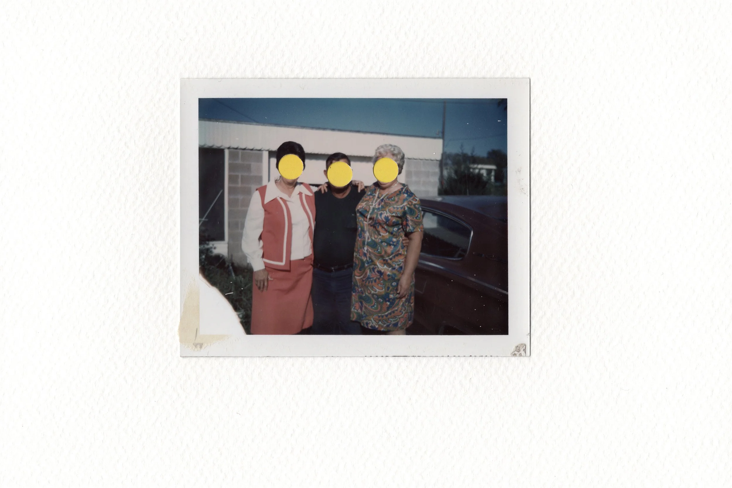 Recollection II 08, 2026, Vintage photograph and auction catalog on watercolor paper, 9 x 6 inches