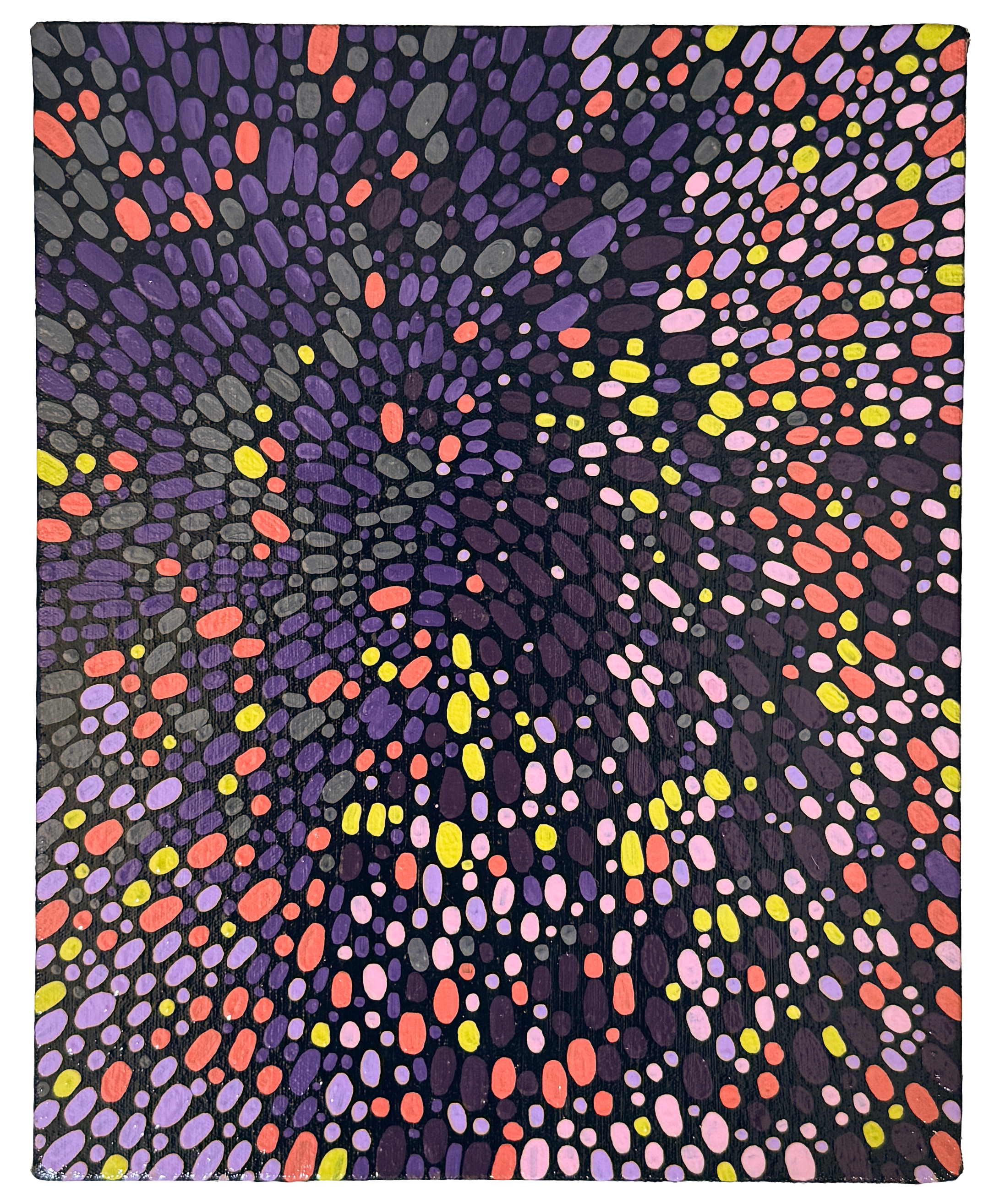 Bouquet Palette V, 2026 Acrylic on canvas on panel 10 x 8 inches