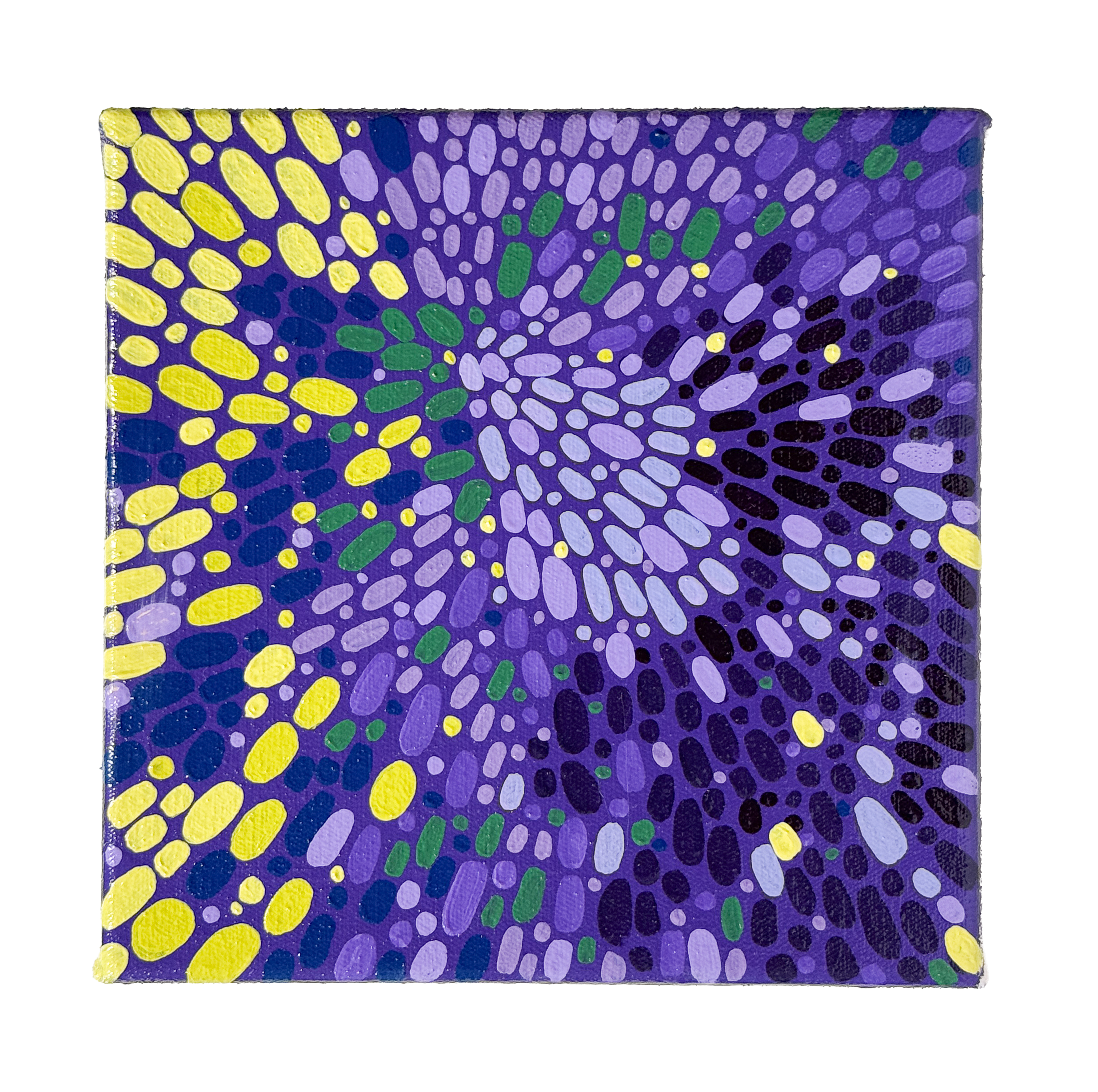 Bouquet Palette IX, 2026 Acrylic on canvas 6 x 6 inches