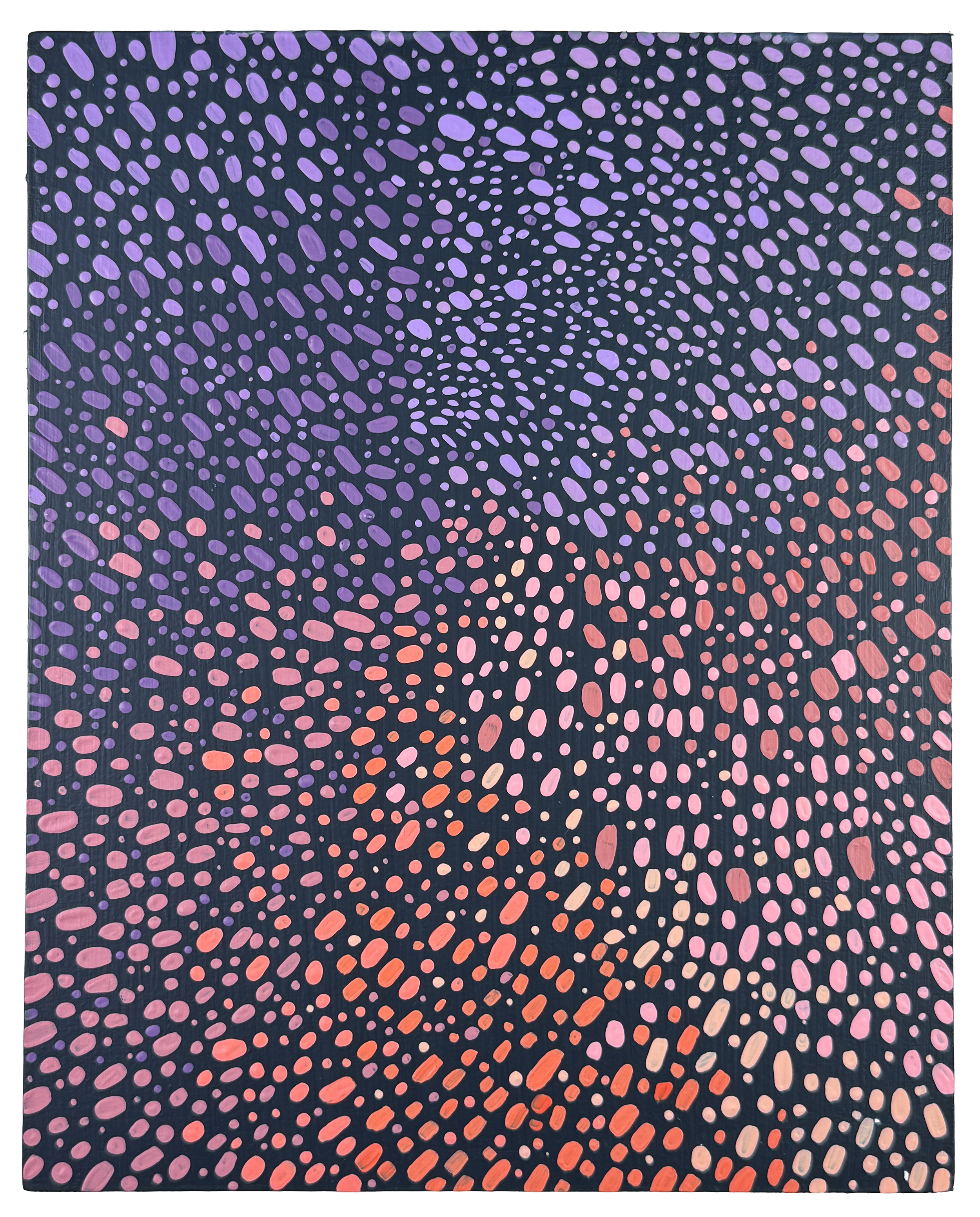 Desert Palette I, 2026 Acrylic on panel 10 x 8 inches