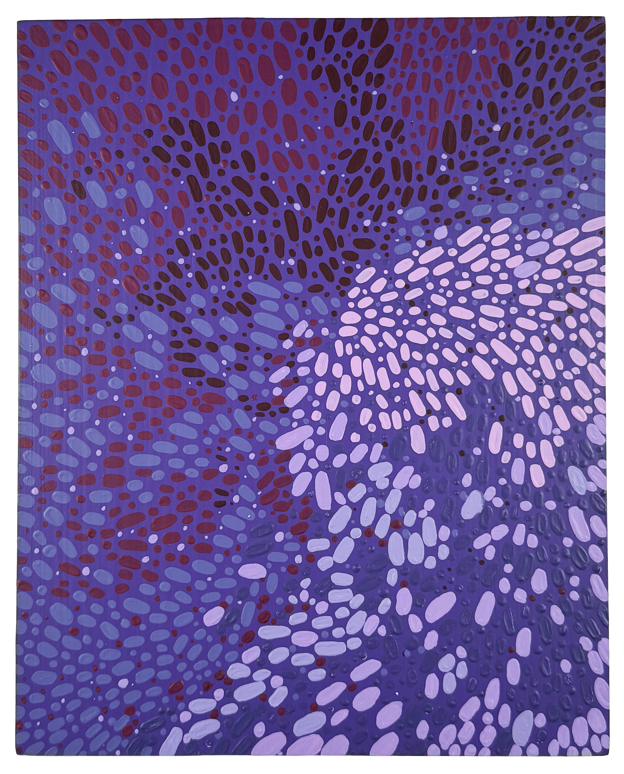 Amethyst Snapdragon I, 2026 Acrylic on panel 10 x 8 inches
