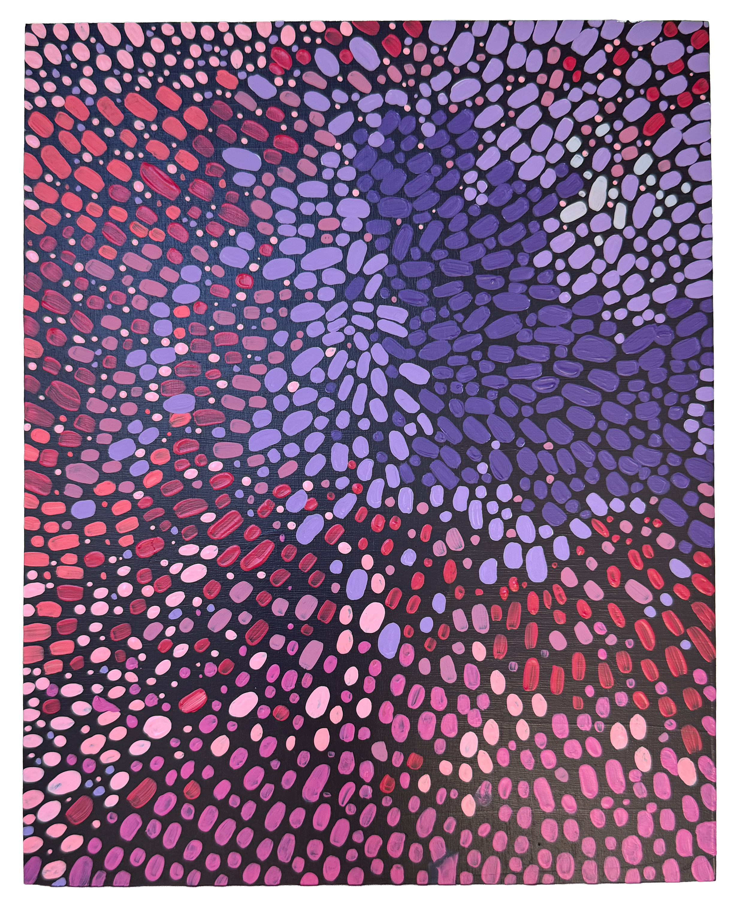 Mendocino Garden I, 2026 Acrylic on panel 10 x 8 inches