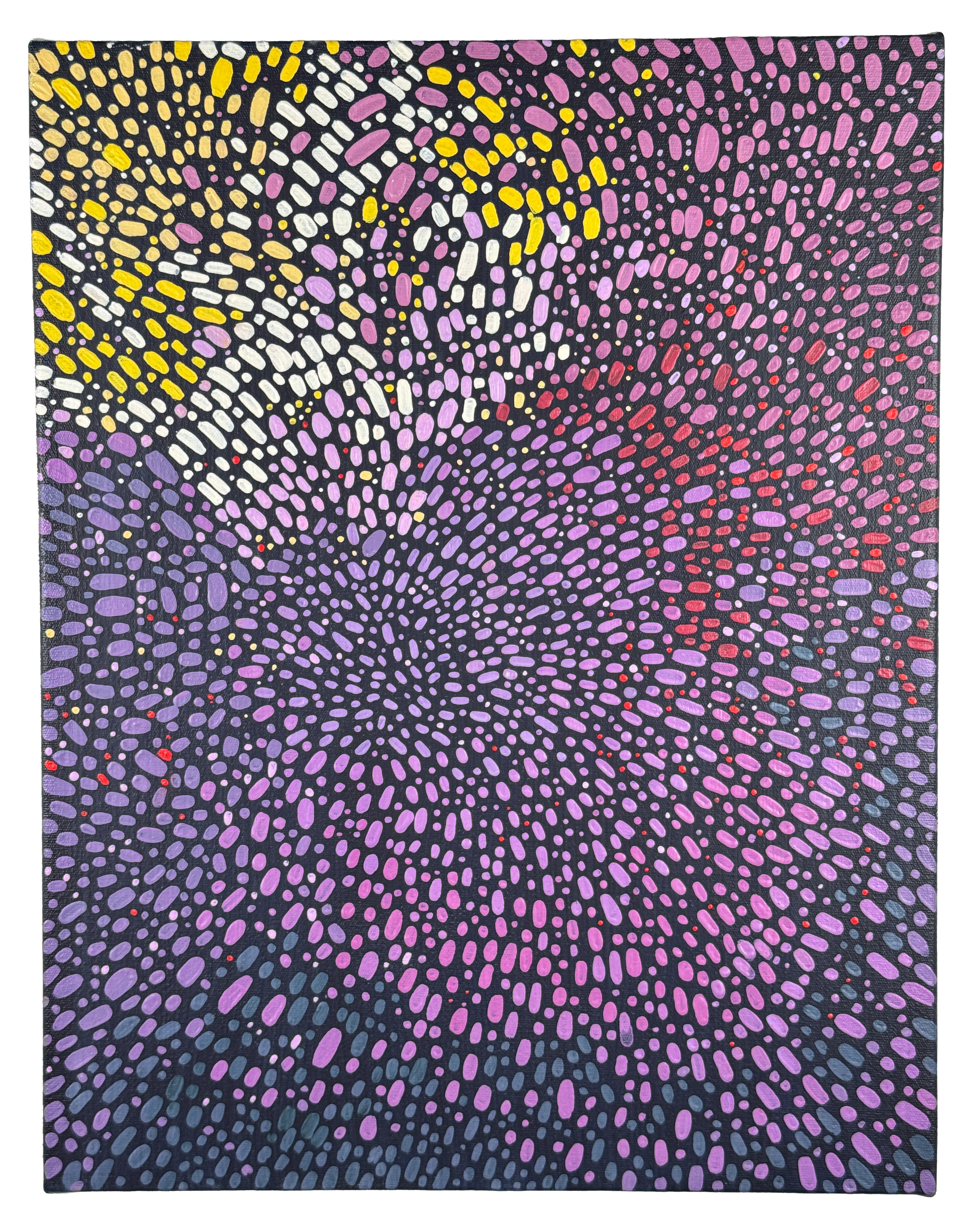 Bouquet Palette I, 2026 Acrylic on canvas on panel 14 x 11 inches