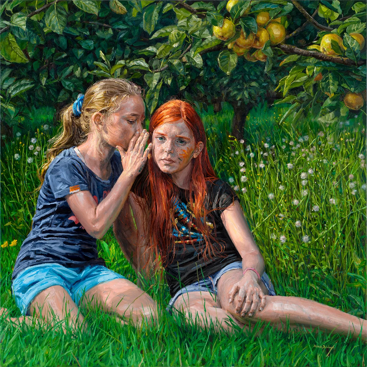 apple-tree-redhead-blonde-girls-young-friends-121x121cm.jpg
