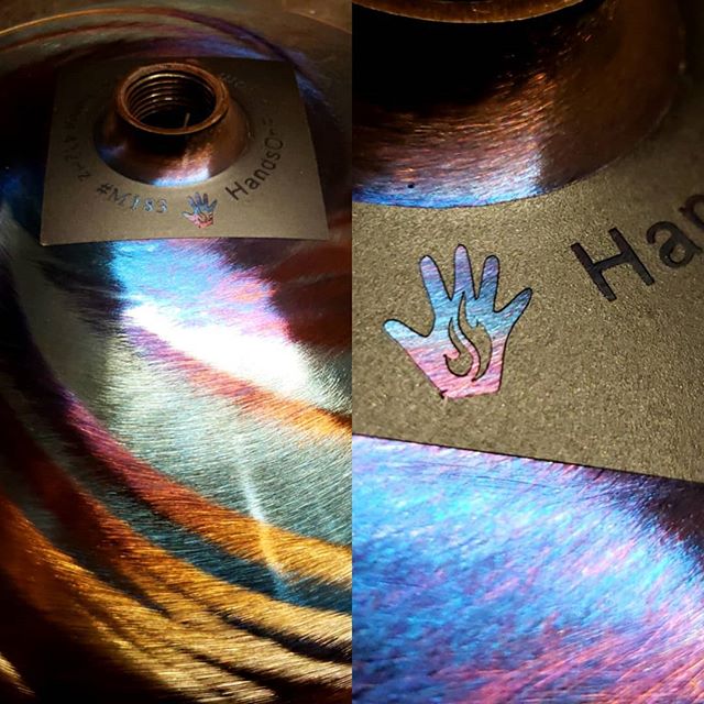 Finishing touch on #1185. This one is joining me this weekend at the first show of the year @capecoralartsandmusicfestival
Each drum is individually labeled and serial numbered.
#steeltonguedrum
#metalart #makersgonnamake #art #creativity