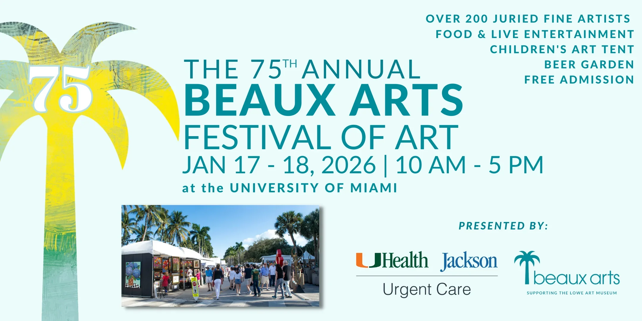 FL - 75th ANNUAL BEAUX ARTS FESTIVAL OF ART 