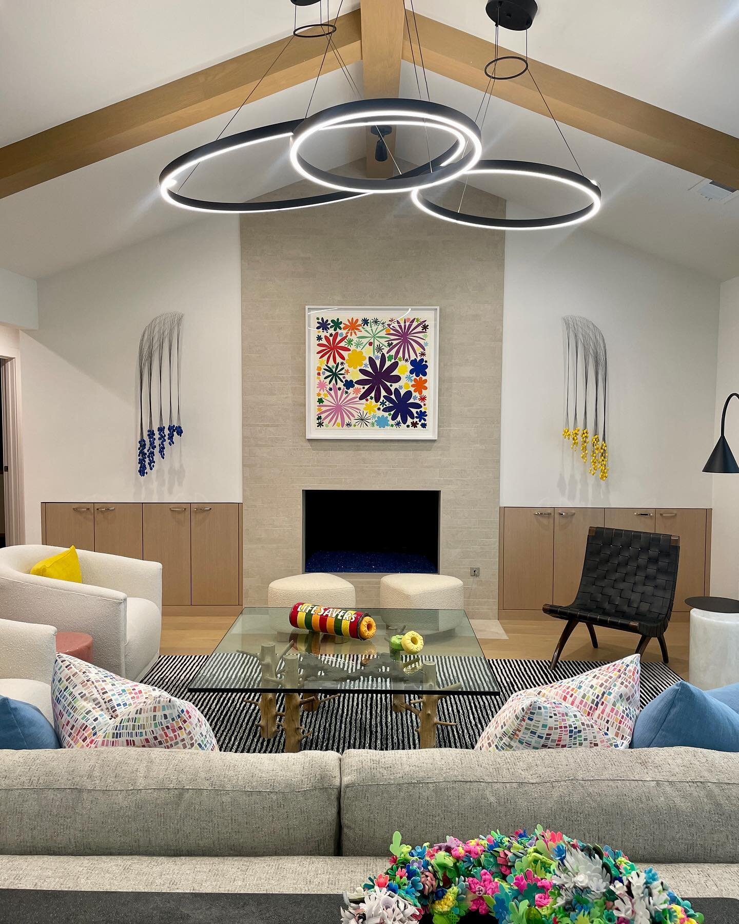 We had the privilege of installing two works by Du Chau in our client&rsquo;s beautiful home recently. Chau is in good company alongside a collection of contemporary art full of bright colors, movement, and dimension. 

Du Chau will have a work featu
