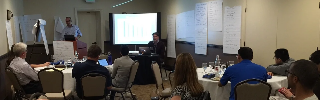 Mick Kling, OD presenting the webinar live