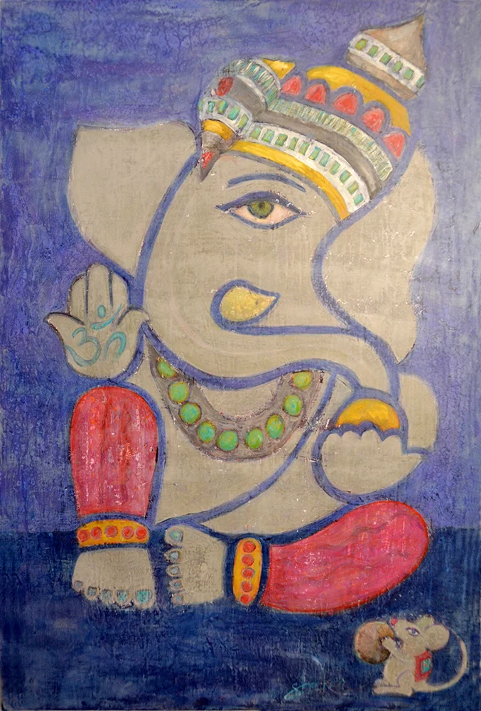 modern+ancient 36x24 acrylic on canvas