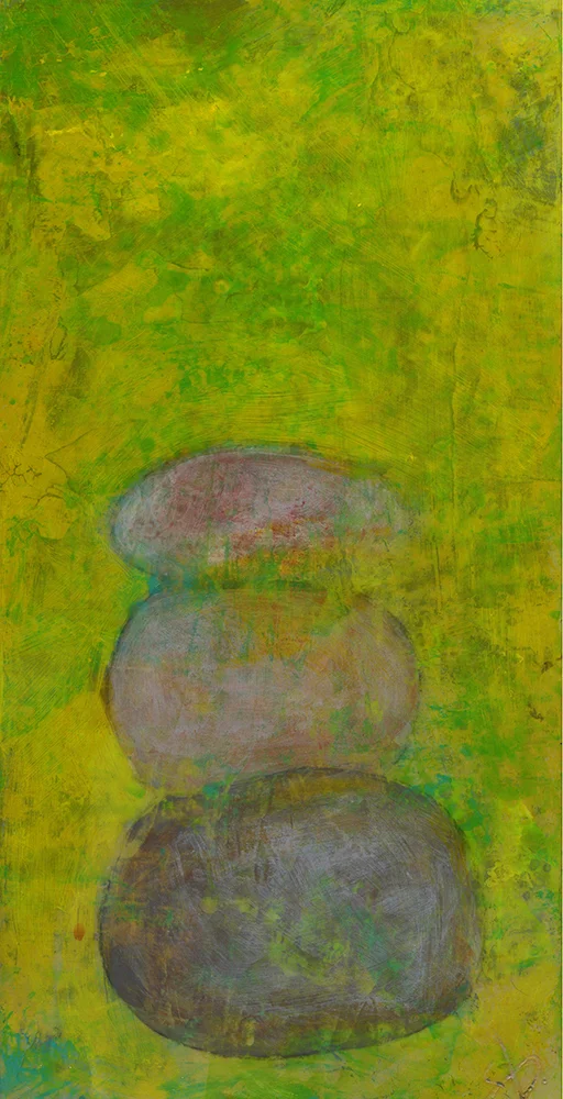 balance 12x6 acrylic on wood