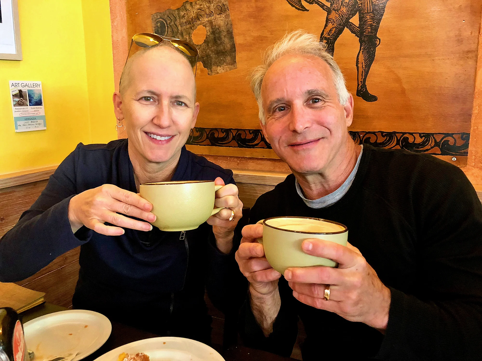 2018 ITALY_cinque terre_vernazza_sara_dave_bowl of cappacino.jpg