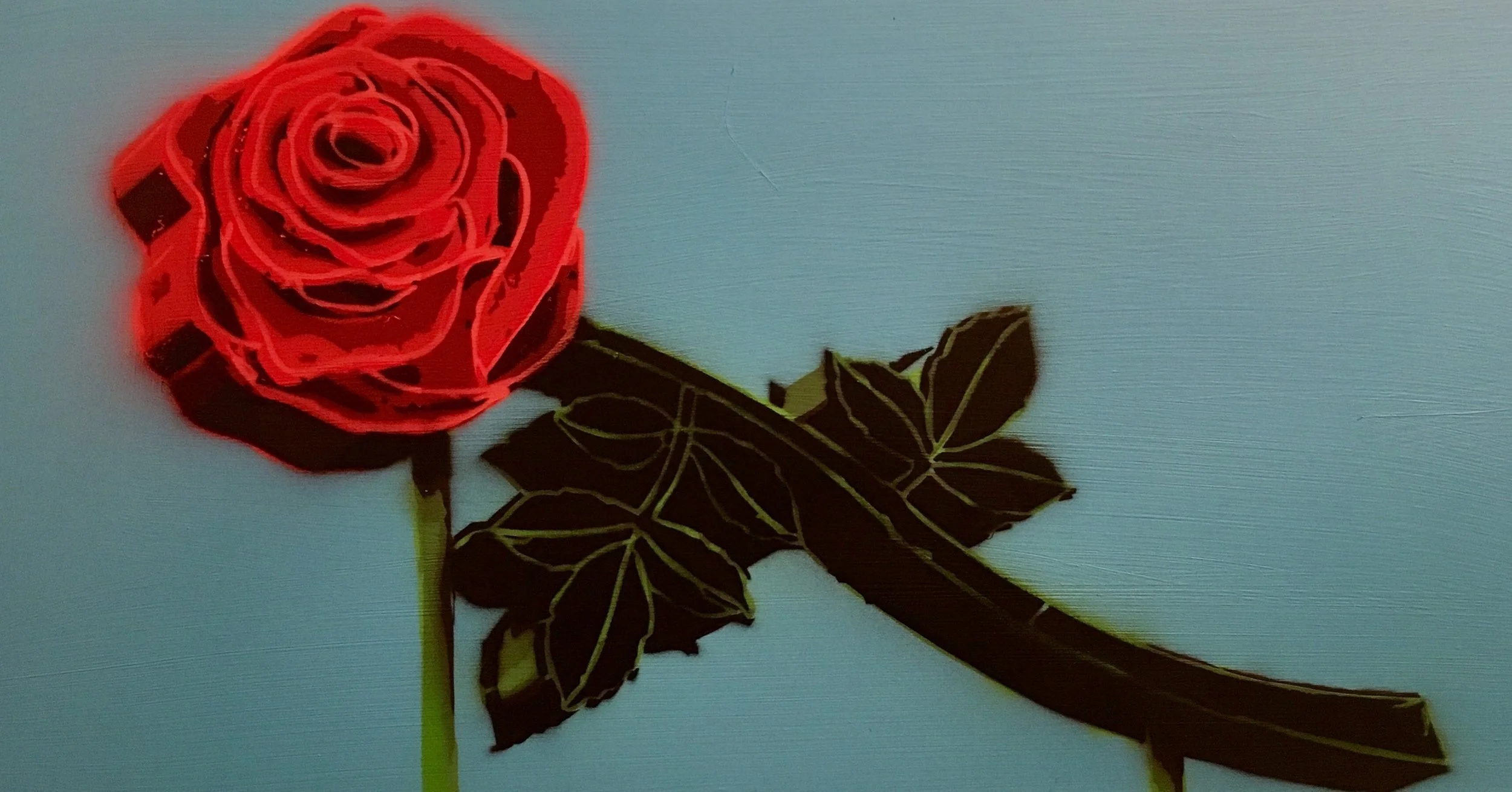 Neon Rose