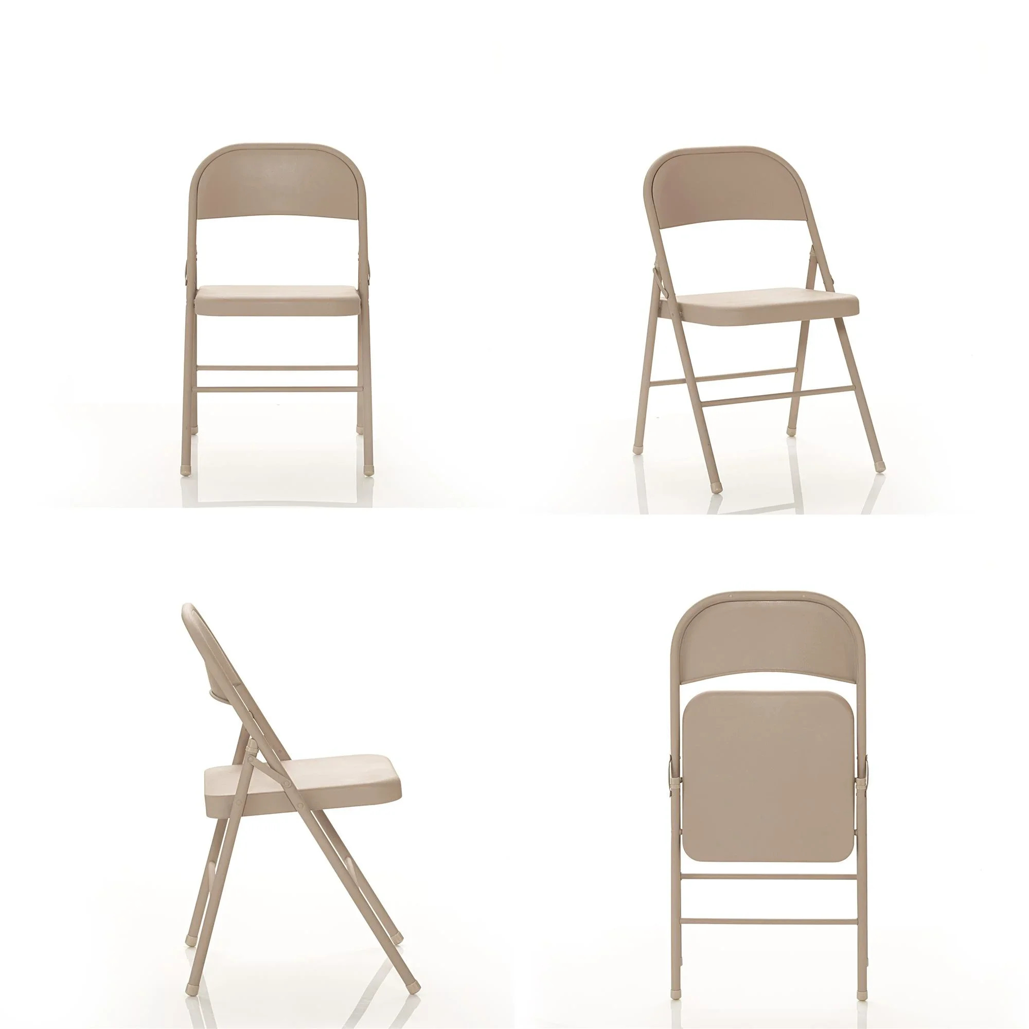 $2/ Per Metal Folding Chair (Beige or Black Color)