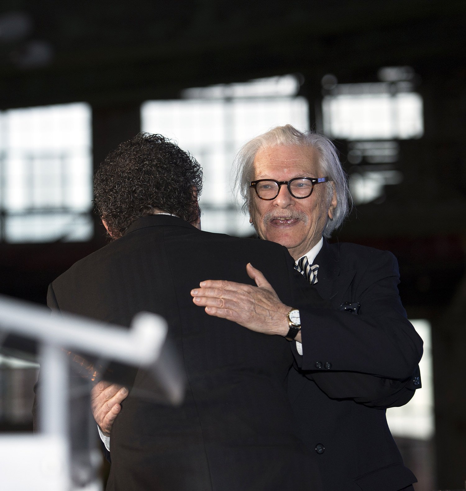 Robert Billington and Morris Nathanson at Pell Awards