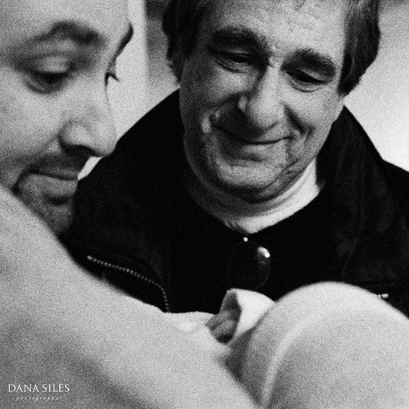 My brother Eric, my dad and little Sabrina
