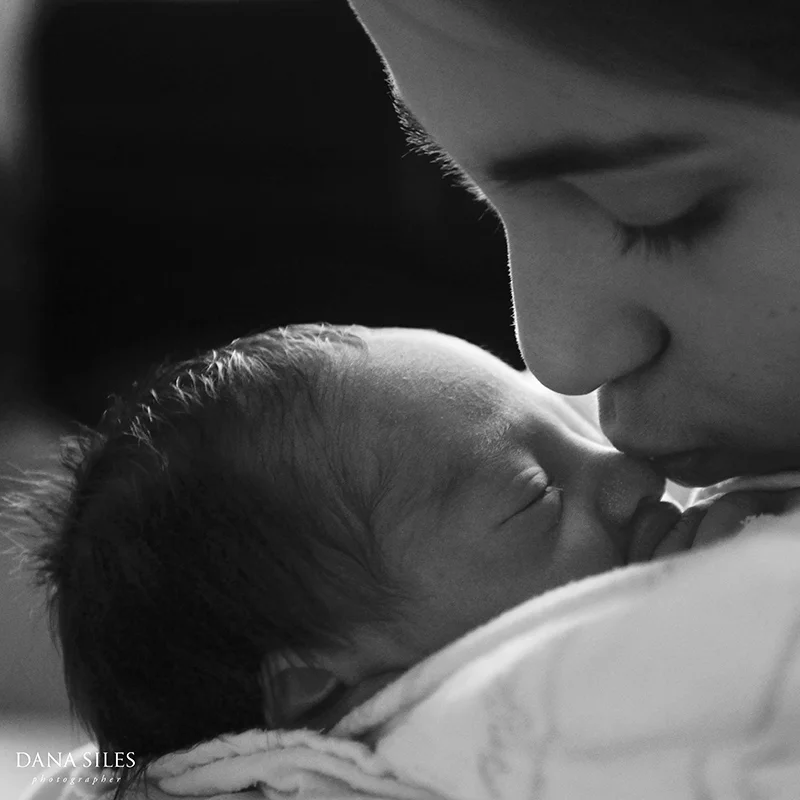 Big sister Sabrina loves baby Noah