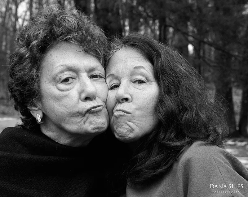 Mom and Aunt Pearl