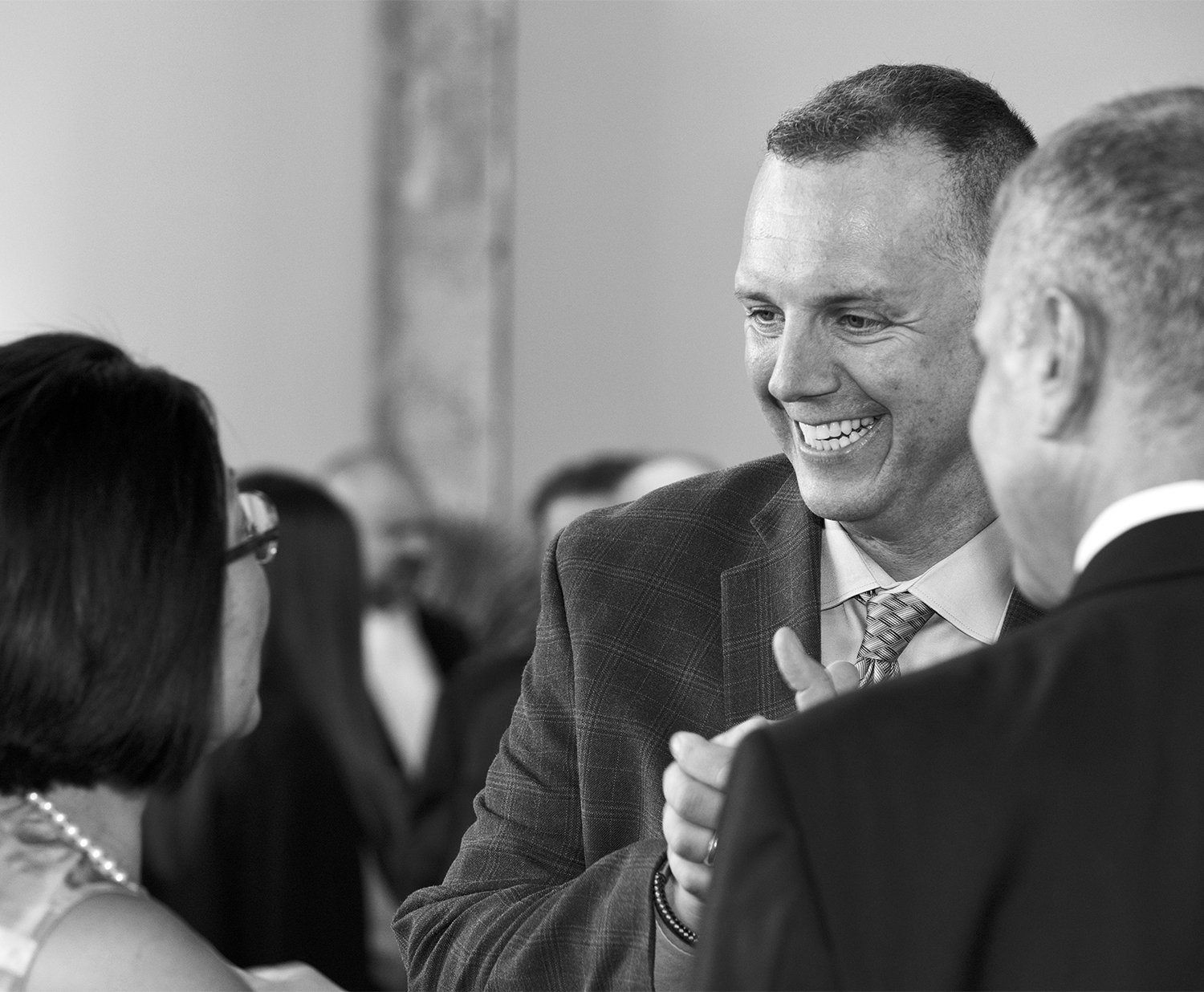 Mayor Donald R. Grebien at the Pell Awards Gala reception