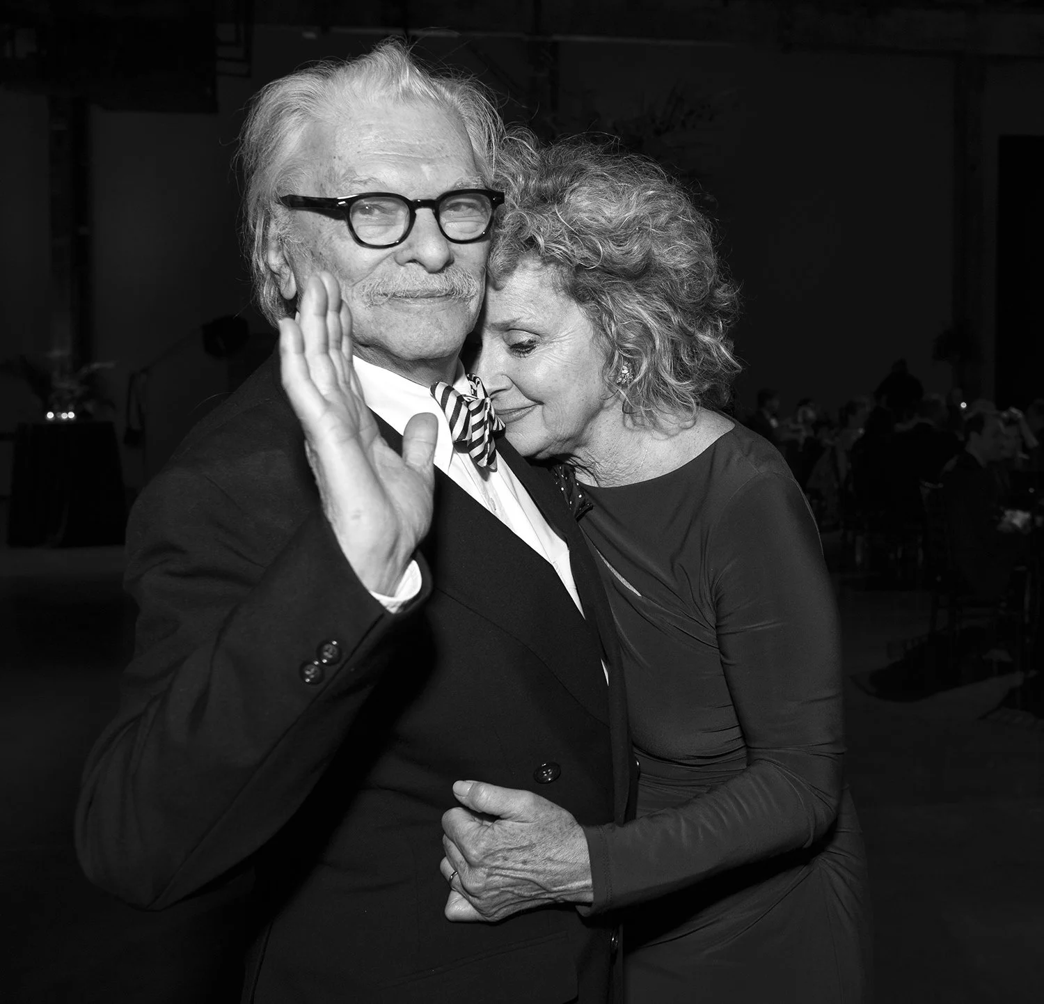Phyllis and Morris Nathanson after receiving the Pell Award for Excellence in the Arts