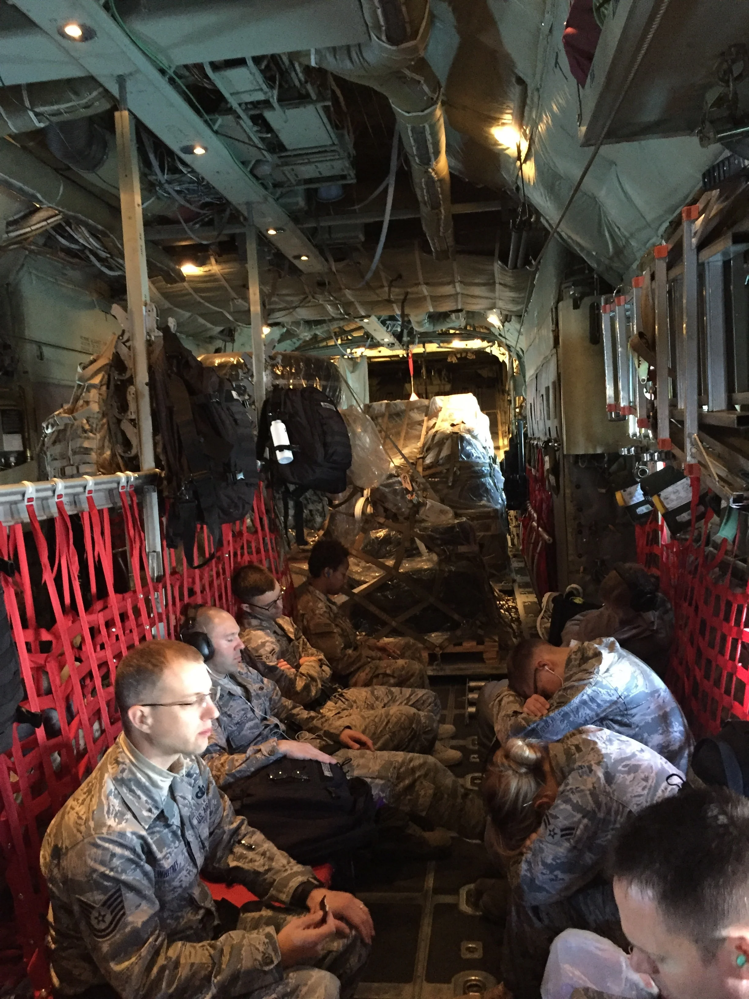 The cozy C130 was very loud...ear plugs are a must!