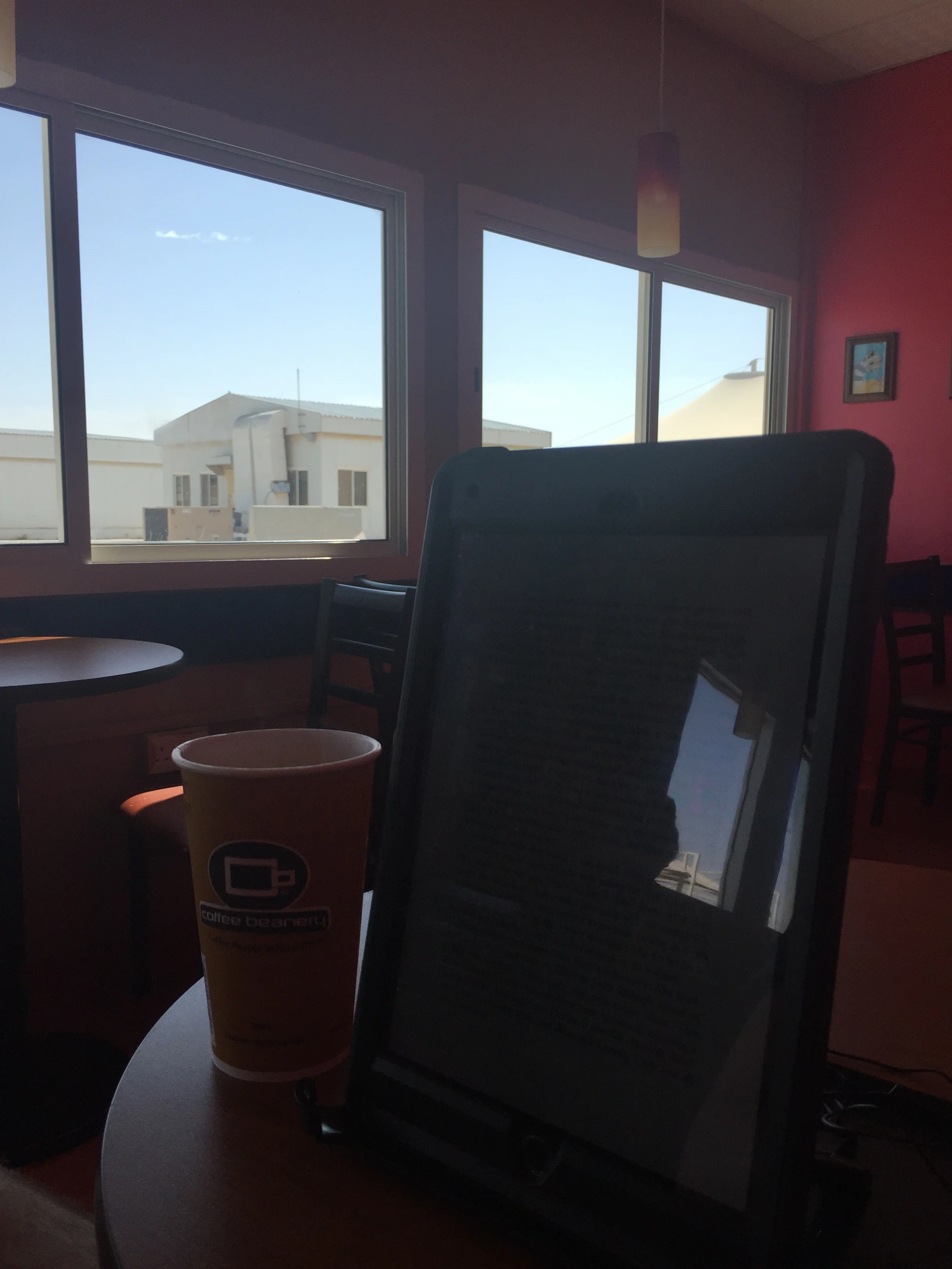 Sometimes, perfection is just being a nobody sitting in coffee shop, reading a book! 