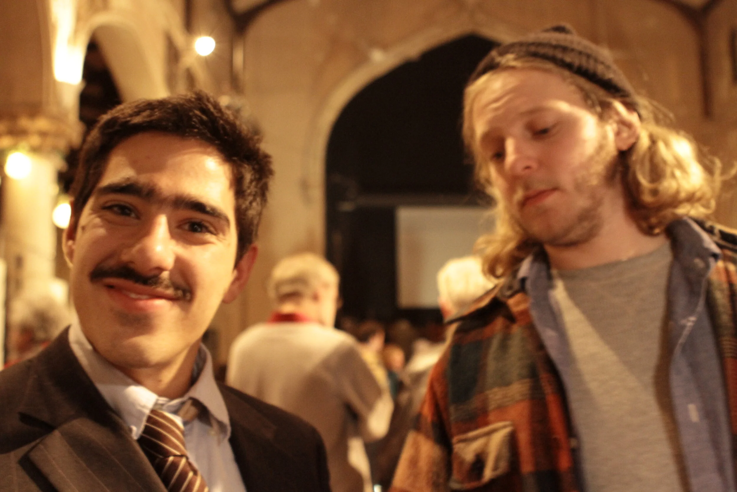 Andrew Bernstein (music) & Greg St. Pierre (lights) long standing Effervescent collaborators