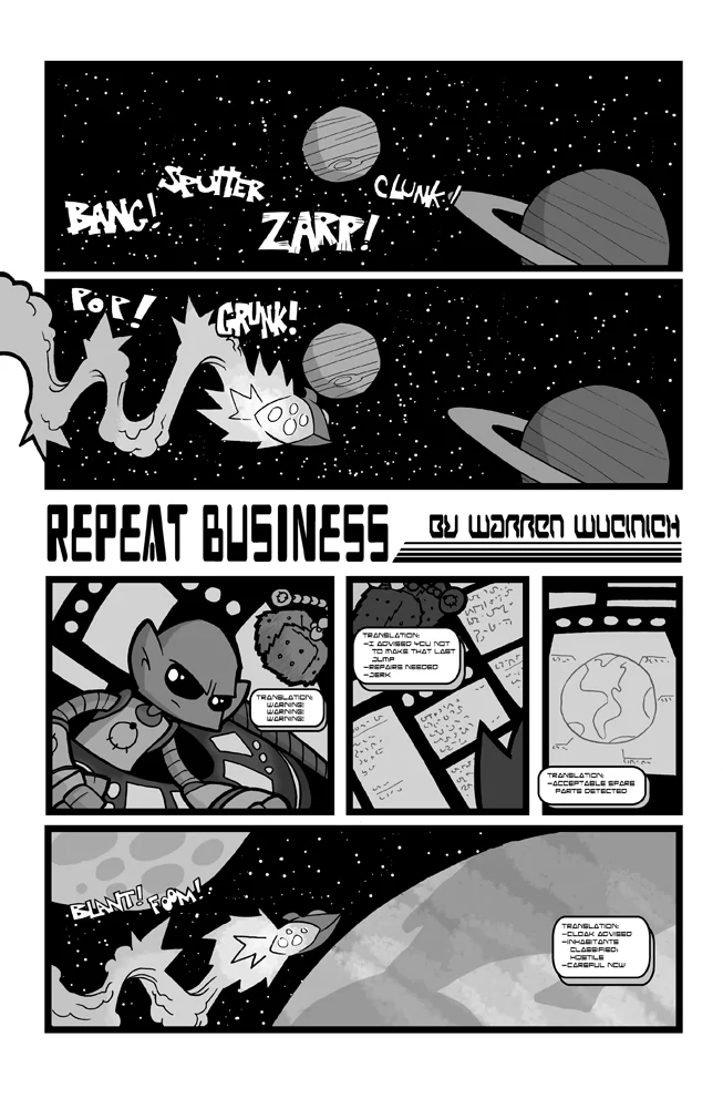 TALES FROM THE BONEYARD "Repeat Business" PG 01 (2010)