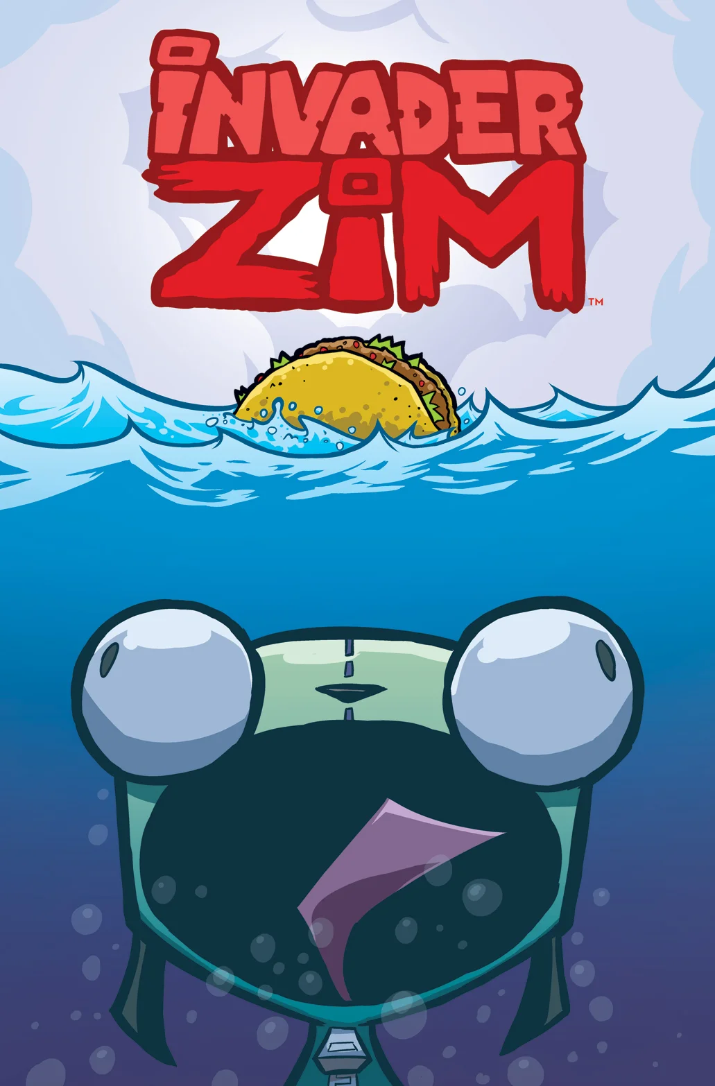 Invader ZIM #19 solicit Cover (2017)
