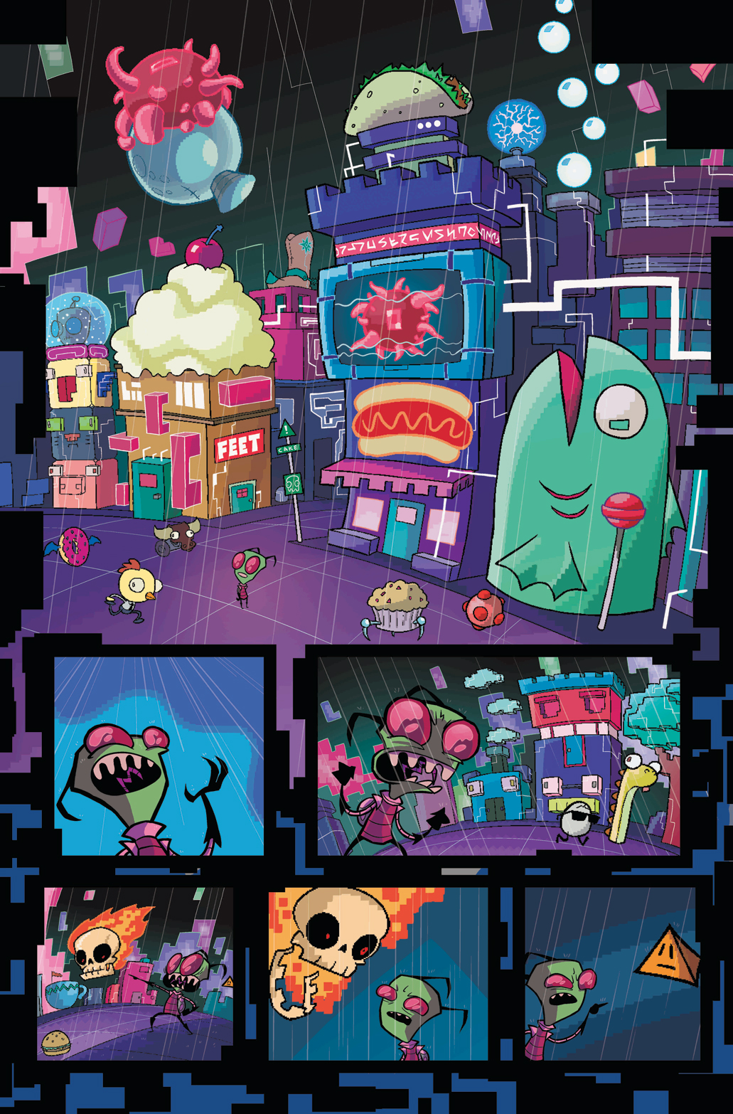 Invader ZIM #23 PG 03 (2017) (colors by fred c. stresing)