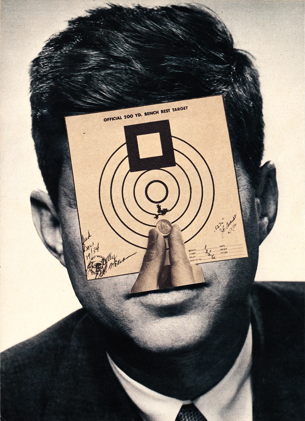 Coup d'état, 2014Collage, 8 x 10 Inches