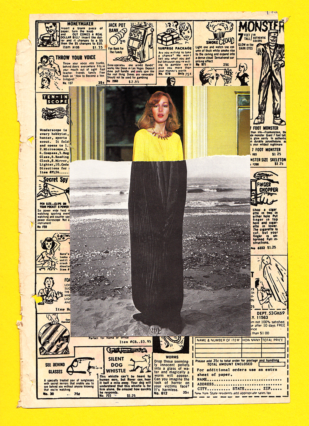 Secret Spy, 2014Collage