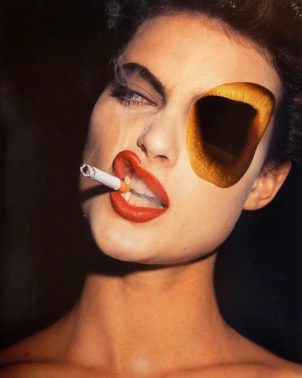 Oral Fixation, 2009Collage