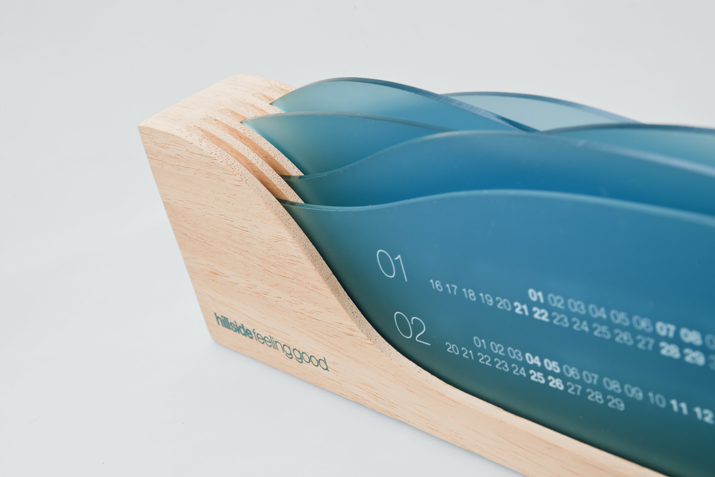 "Beach" Calendar for "Hillside Tourism Group" at Demirden Design, Istanbul