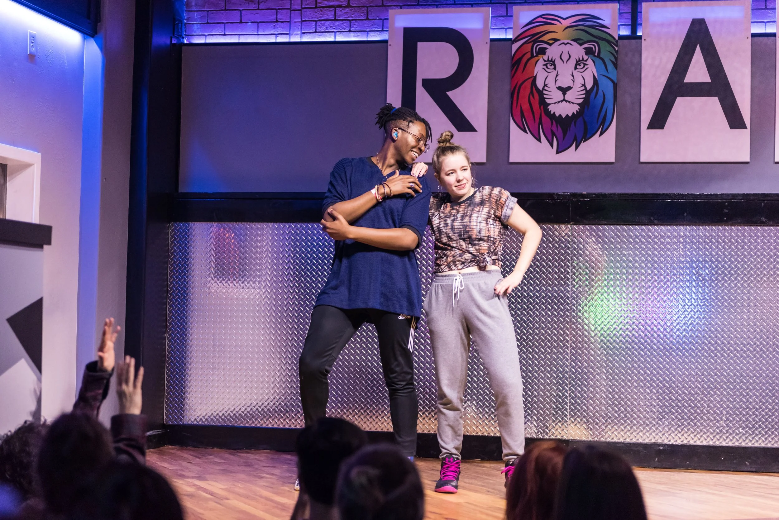  ROC That! Celebrates it's second anniversary American Sign Language improv and open stage event at ROAR, Rochester NY, Jan 11, 2020. 
