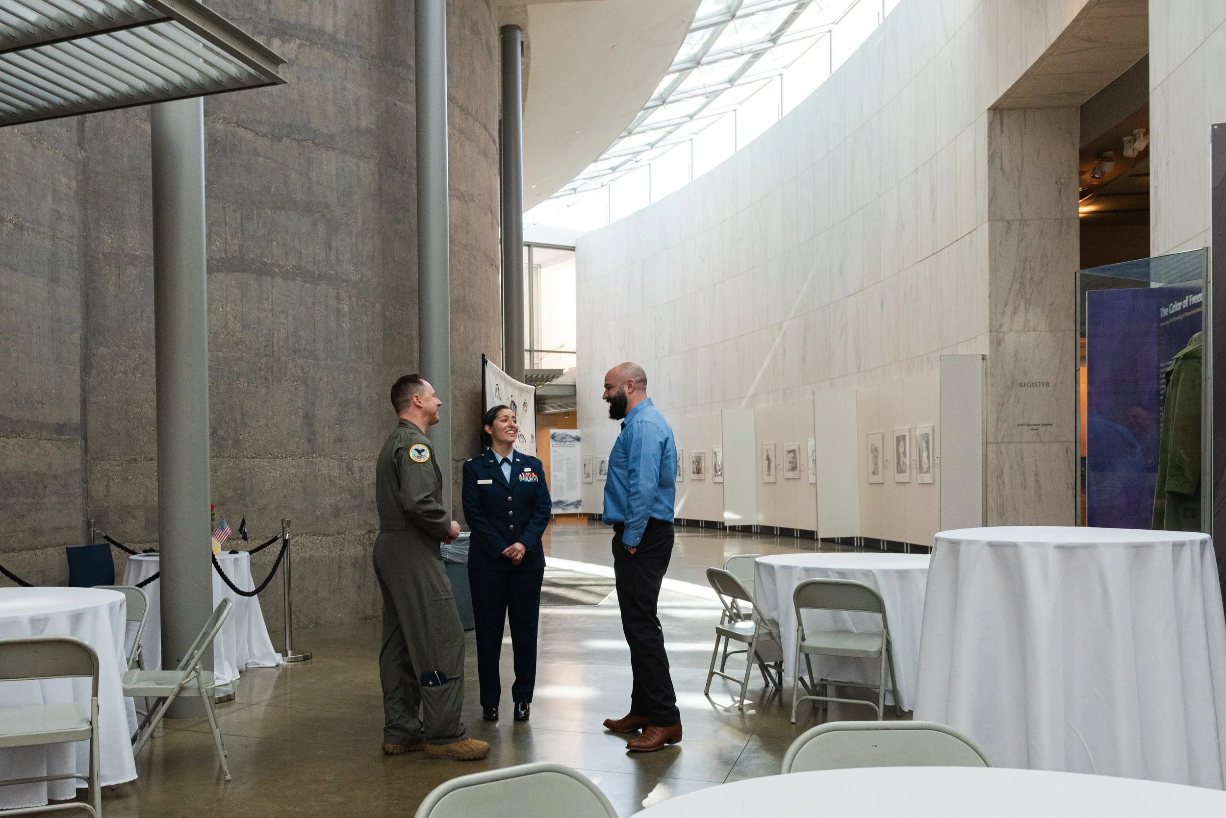  U.S. Air Force Maj. Victoria R. Villa is promoted to Lt. Col. at the Military Womens Memorial in Arlington Va., Feb 2, 2026. Photo by Mike Guinto 