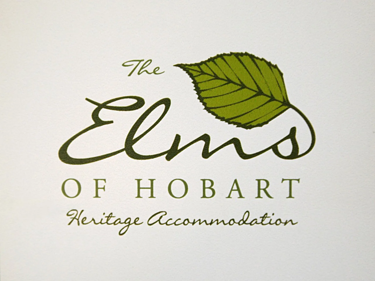 THE ELMS OF HOBART - Brand design (and brochures).