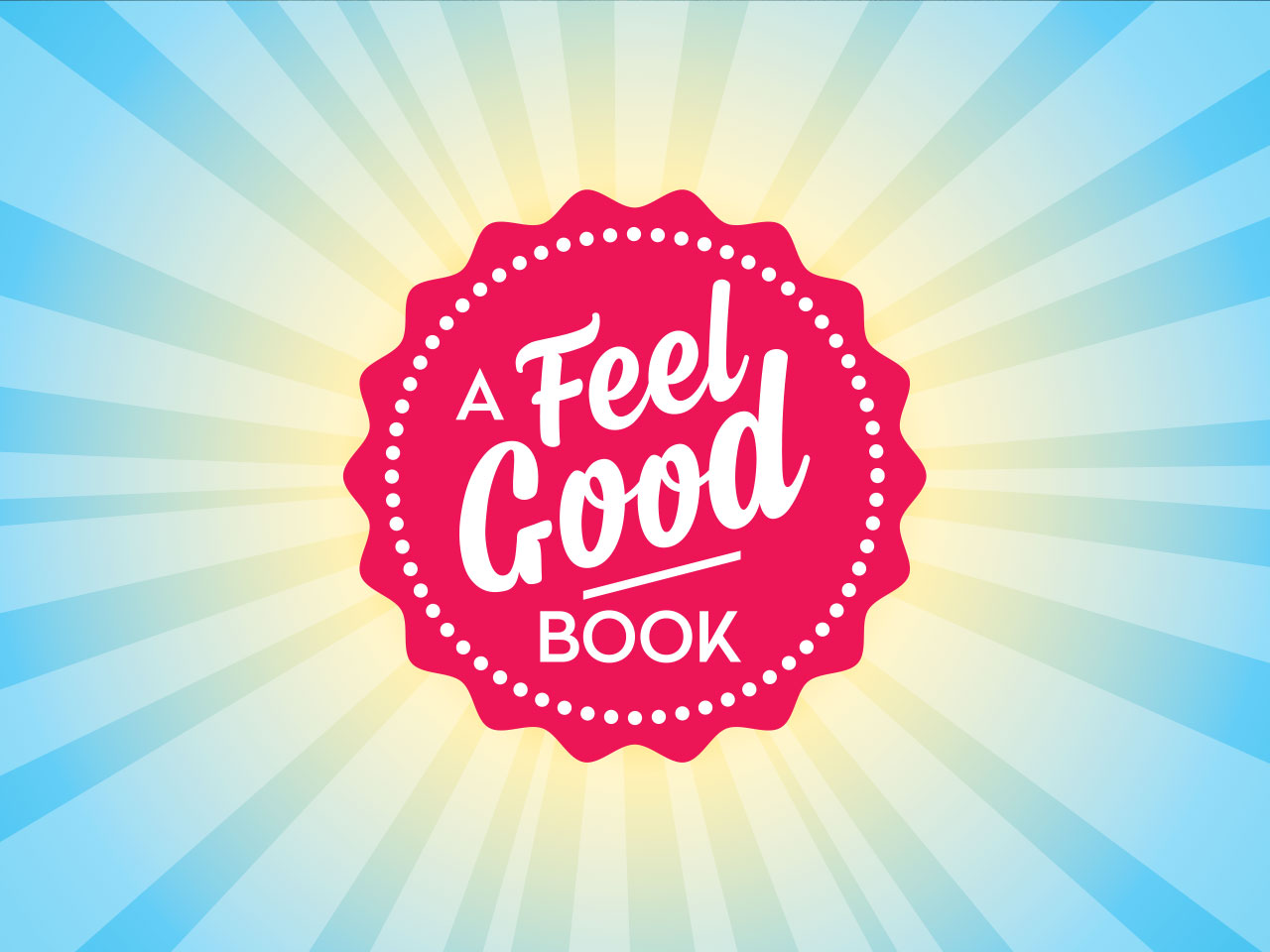 FEEL GOOD BOOKS - Logo seal design