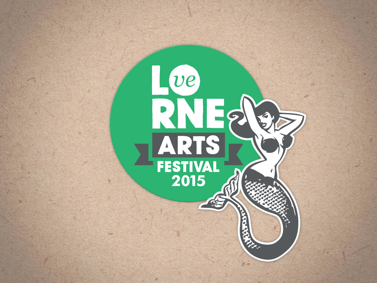 LORNE ARTS FESTIVAL: 2015 Logo Redesign and Creative